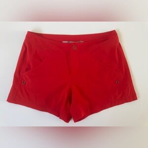 Athleta High Waist Red Women's Shorts